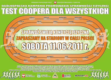 Stadion Lekkoatletyczny Sport i Rekreacja Ogólnopolski test Coopera 