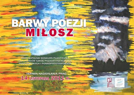 Miejska Biblioteka Publiczna Sztuki plastyczne Barwy poezji - Miłosz - konkurs 