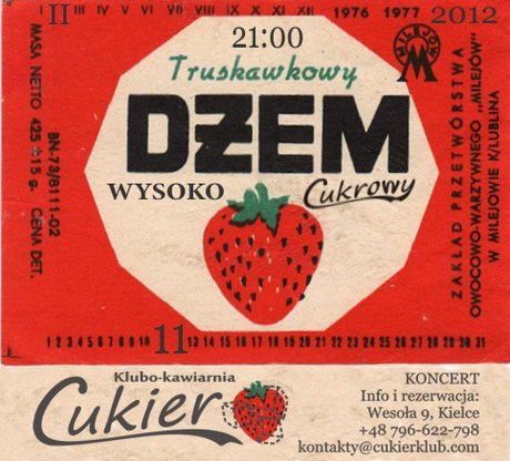 Cukier - Klubokawiarnia Muzyka Dżem Session @ Cukier 