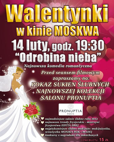 Kino Moskwa Kino Walentynki w kinie Moskwa 
