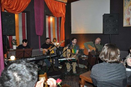 Cafe Pasja Kielce Koncert zespołu FOK w Pasja Cafe 