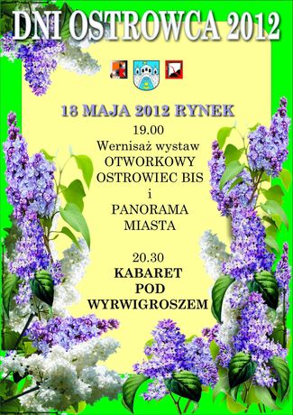 zobacz info Świętokrzyskie Kabaret Pod Wyrwigroszem - Dni Ostrowca 