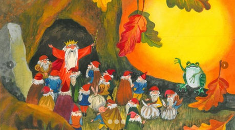 Galeria BWA Na Piętrze Sztuki plastyczne Joanna Casselius - ilustracje do bajki 
