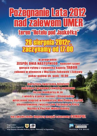 zobacz info Świętokrzyskie Pożegnanie wakacji nad zalewem Umer 