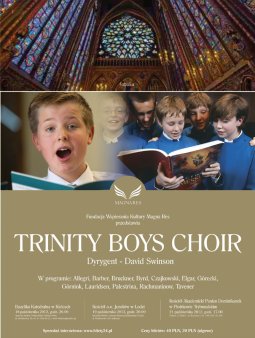 Bazylika Katedralna Muzyka Trinity Boys Choir w Kieleckiej Bazylice 