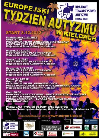 Ultra Violet Muzyka Europejski Tydzień Autyzmu 