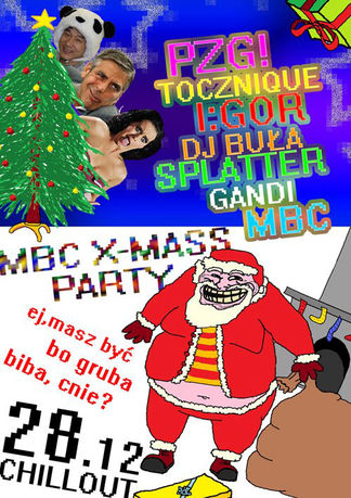 Chillout Club Muzyka MBC X-Mass Party 