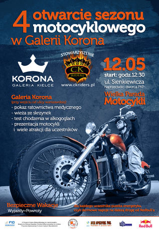 Galeria Korona Turystyka i Podróże 4 Otwarcie Sezonu Motocyklowego 2013 w Kielcach 