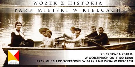 Park Miejski, Kielce Kielce Wózek z Historią - Park Miejski 