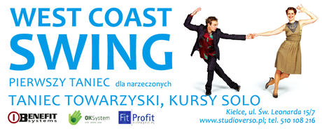 zobacz info Taniec West Coast Swing - warsztatay taneczne w VERSO 