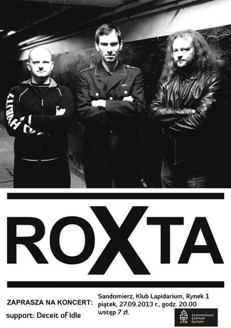 Klub Lapidarium Muzyka Koncert RoXta 