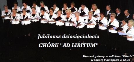 Kino Etiuda Muzyka Jubileusz Chóru Ad Libitum 