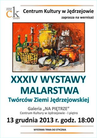 Centrum Kultury, Jędrzejów Sztuki plastyczne Wystawa Twórców Ziemi Jędrzejowskiej 