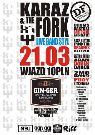 Gin-Ger Muzyka Karaz & The Fork 