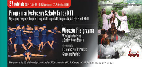 Kielecki Teatr Tańca Taniec Wieczór Pielgrzyma 