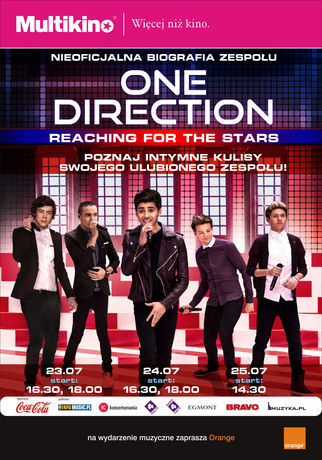 Multikino Kino One Direction: Reaching for The Stars 