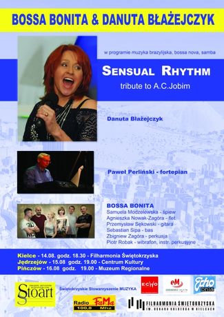 Filharmonia Świętokrzyska Muzyka Sensual Rythm - Tribute to A. C. Jobim 