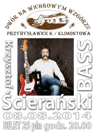 zobacz info Muzyka Koncert Krzysztofa Ścierańskiego 