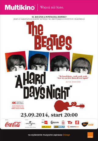 Multikino Kino The Beatles: A Hard Day's Night 