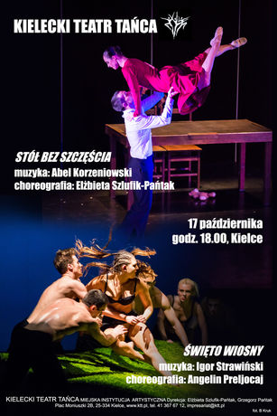 Kielecki Teatr Tańca Taniec Stół bez szczęścia, Monochrome 