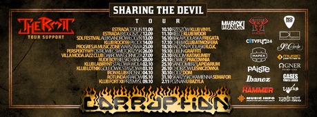 Klub Perespektywy, Ostrowiec Św. Muzyka Corruption, Virgin Snatch & Thermit - Sharing the Devil Tour 