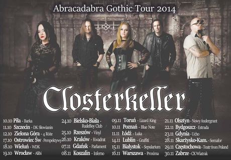 Klub Perespektywy, Ostrowiec Św. Muzyka Closterkeller - Abracadabra Gothic Tour 