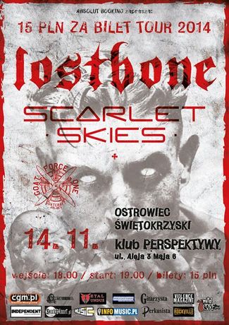 Klub Perespektywy, Ostrowiec Św. Muzyka Lostbone & Scarlet Skies 