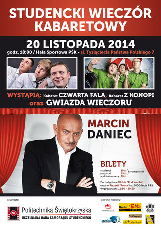 zobacz info Kabaret Kabaret Marcina Dańca 