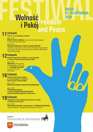 zobacz info Cywilizacja Festiwal ''Wolność i Pokój'' 