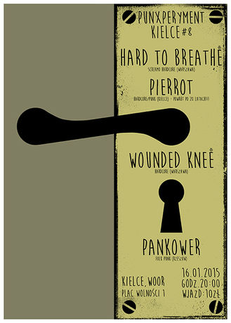 Woor Muzyka Punxperyment Kielce #8 - Hard to Breathe, Pierrot, Wounded Knee, Pankower 