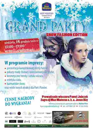 Grand Hotel Moda Grand Party - snow fashion 