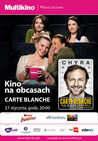 Multikino Kino Kino na obcasach: Carte Blanche 