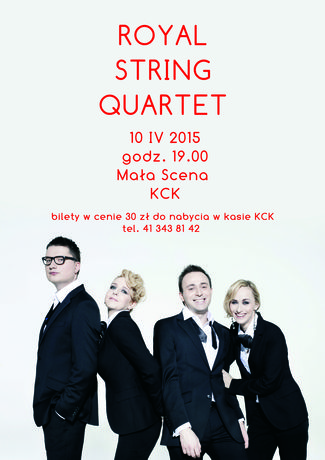 Kieleckie Centrum Kultury Muzyka Koncert Royal String Quartet 