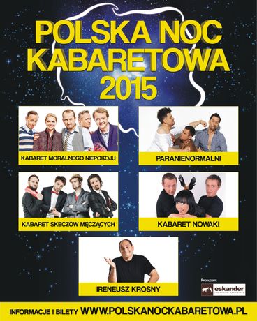Amfiteatr Kadzielnia Kabaret Polska Noc Kabaretowa 2015 