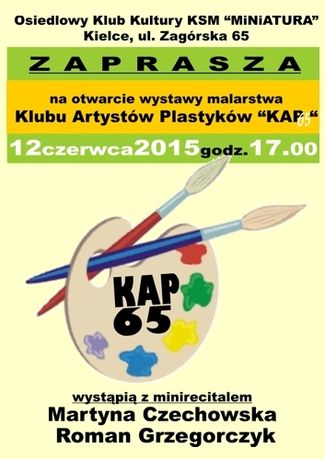 OKK Miniatura Sztuki plastyczne Wystawa Klubu Artystów Plastyków 
