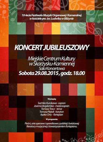 Miejskie Centrum Kultury, Skarżysko-Kamienna Muzyka Jubileuszowy Koncert Operowy 