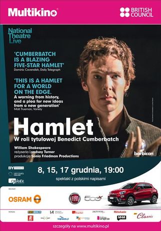 Multikino Kino National Theatre Live - Hamlet z Benedictem Cumberbatchem 