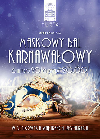 zobacz info Kielce Maskowy Bal Karnawałowy 