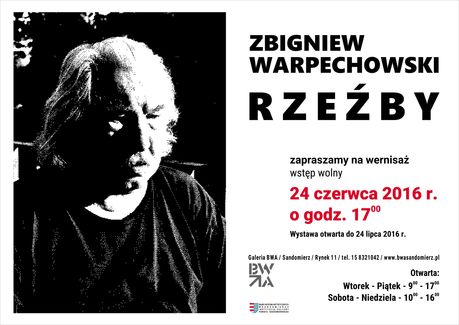 Galeria BWA, Sandomierz Sztuki plastyczne Zbigniew Warpechowski - Rzeźby 