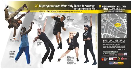 Kielecki Teatr Tańca Taniec 30 Międzynarodowe Warsztaty Tańca Jazzowego 