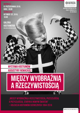 Kieleckie Centrum Kultury Moda Wernisaż wystawy kostiumów Augustyny Nowackiej 