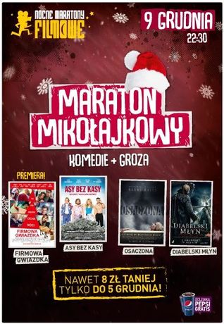 Helios Kino Maraton Mikołajkowy 