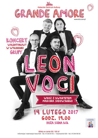 Kieleckie Centrum Kultury Muzyka ''Grande Amore'' - LEON VOCI 