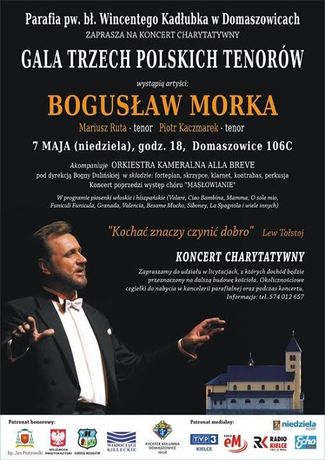 zobacz info Muzyka Koncert Bogusława Morka 