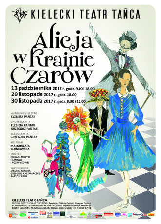 Kielecki Teatr Tańca Taniec Alicja w Krainie Czarów 