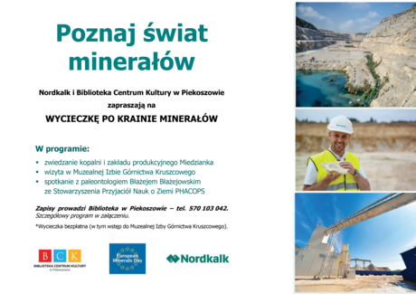 zobacz info Świętokrzyskie Kraina Minerałów - Dzień Otwarty w kopalni wapienia w Miedziance 