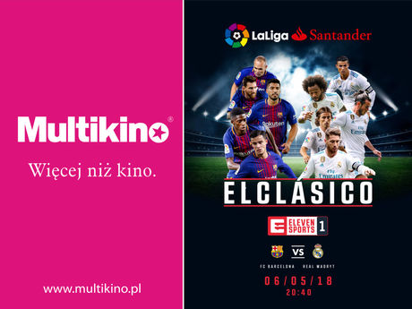 Multikino Sport i Rekreacja EL Clasico: FC Barcelona vs. Real Madryt 