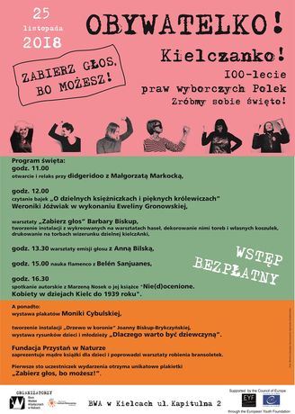 Biuro Wystaw Artystycznych w Kielcach Kultura Zabierz głos, bo możesz! Stulecie praw wyborczych Polek w BWA 