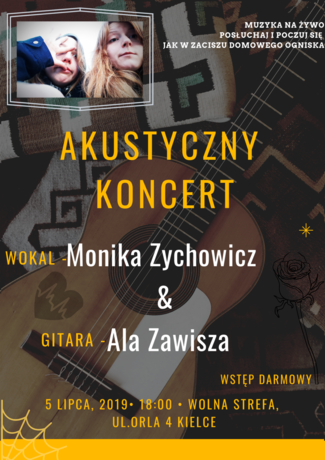 zobacz info Muzyka Akustyczny koncert - Monika Zychowicz & Ala Zawisza 