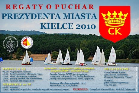 Zalew, Cedzyna Sport i Rekreacja Regaty o Puchar Prezydenta Miasta Kielce 2010 